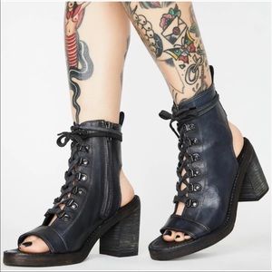 Free People City Of Lights Block Heels